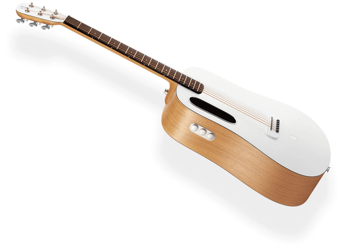 Đàn guitar acoustic Blue Lava Original – góc nghiêng 3/4 toàn thân (góc 3)