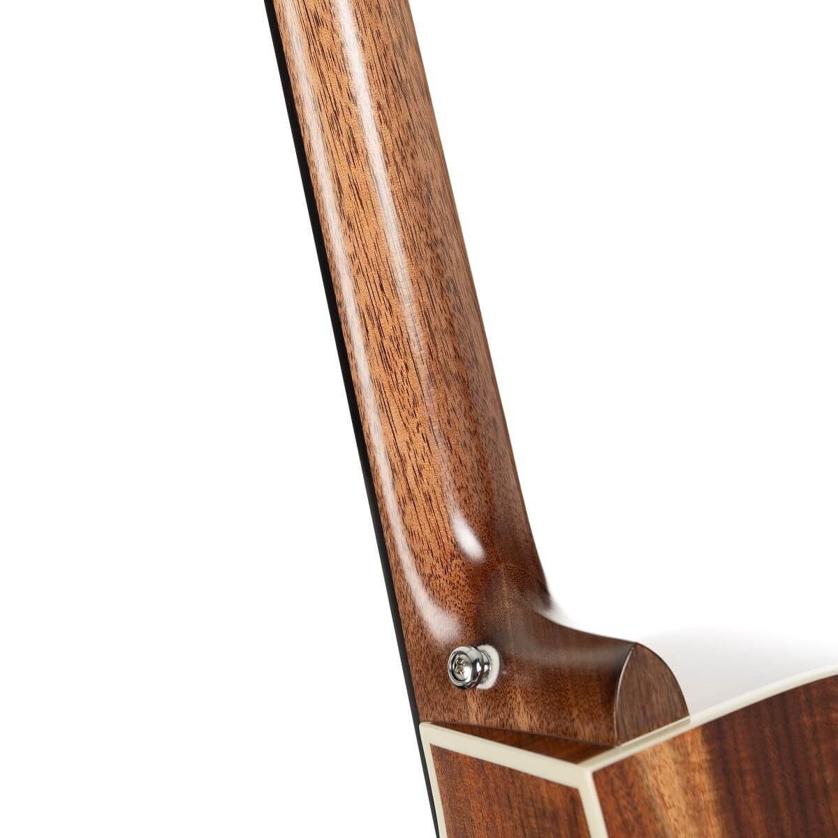 Đàn guitar acoustic điện Cort Core-GA Formosan Koa màu Light Burst Top Semi Gloss – cận gót cần nối thân đàn
