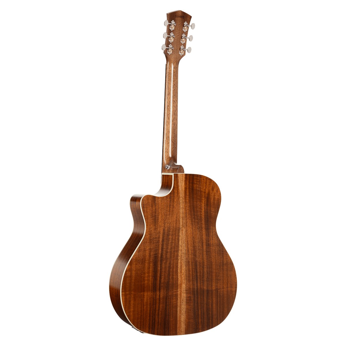 Đàn guitar acoustic điện Cort Core-GA Formosan Koa màu Light Burst Top Semi Gloss – mặt lưng toàn thân