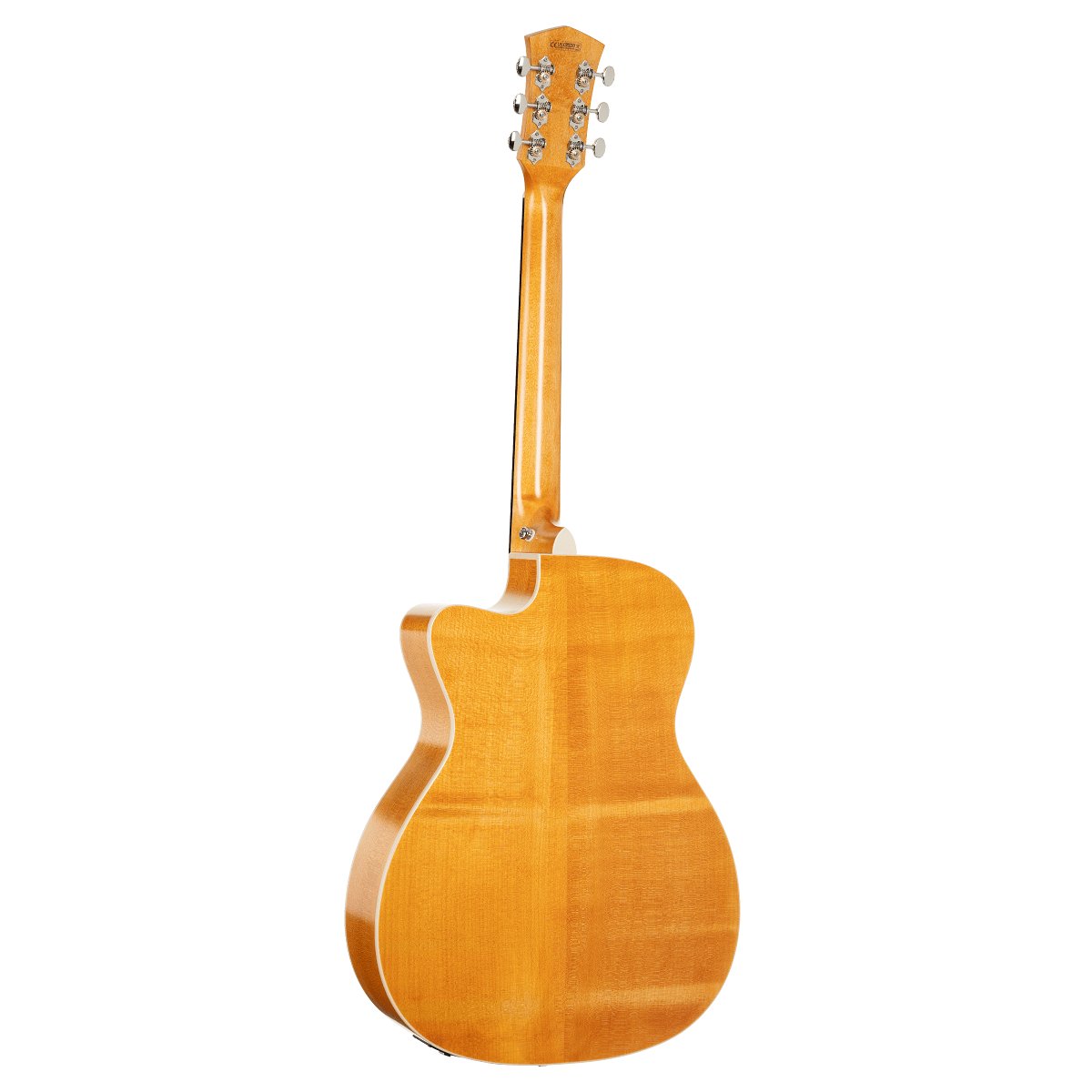 Đàn guitar acoustic điện Cort Core-OC Maple màu Brown Burst Top Semi Gloss – mặt lưng toàn thân