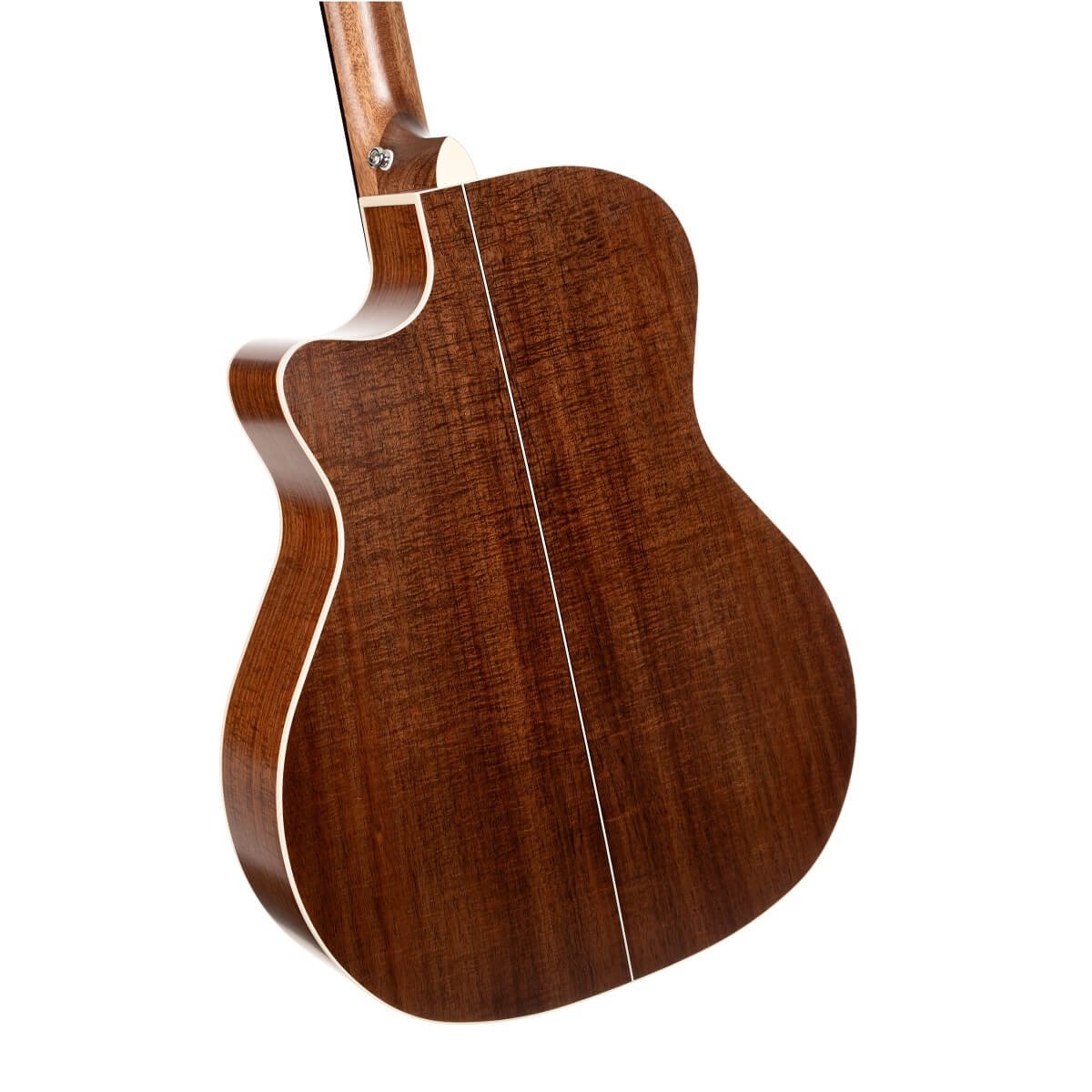 Đàn guitar acoustic điện Cort Essence-GA4 Special màu Black Top Semi Gloss – cận vân gỗ mặt lưng