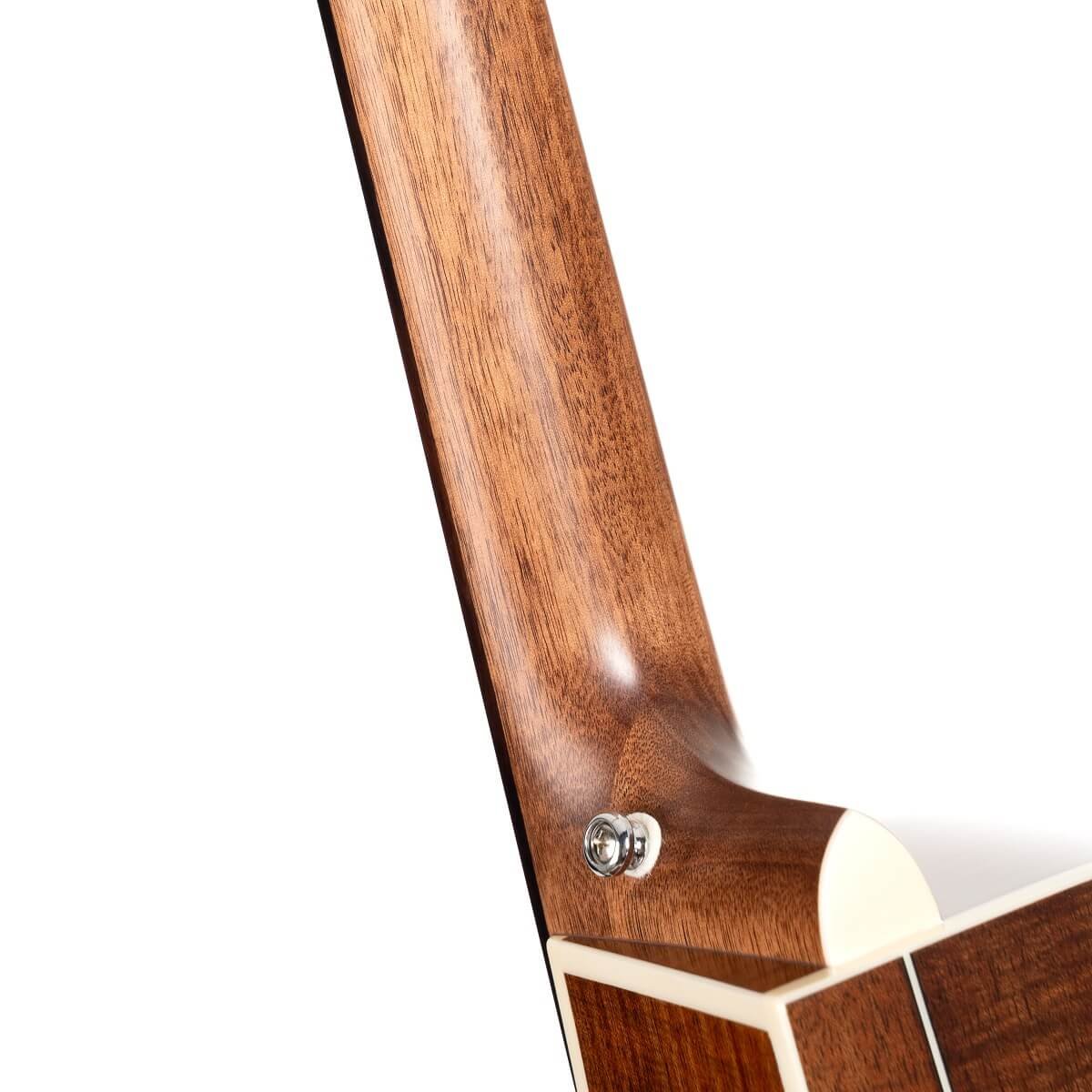 Đàn guitar acoustic điện Cort Essence-GA4 Special màu Brown Burst Semi Gloss – cận gót cần nối thân đàn