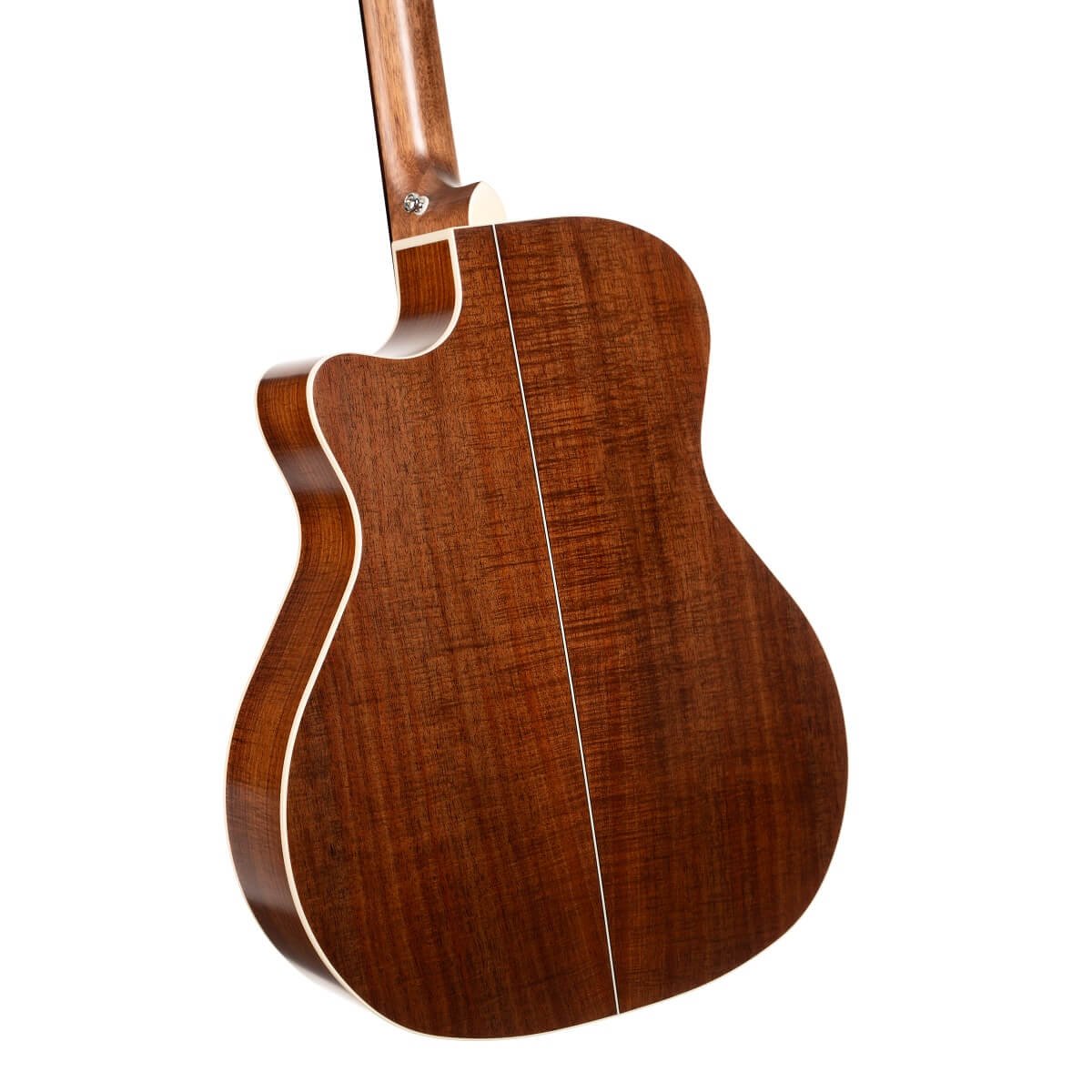 Đàn guitar acoustic điện Cort Essence-GA4 Special màu Brown Burst Semi Gloss – cận vân gỗ mặt lưng
