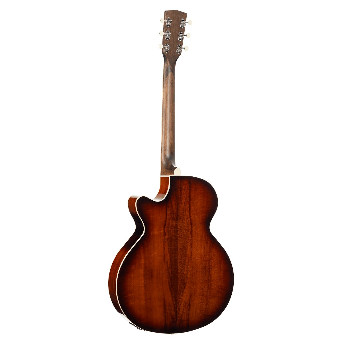 Đàn guitar acoustic điện Cort Exotic-SFX Myrtle màu Sunburst – mặt lưng toàn thân