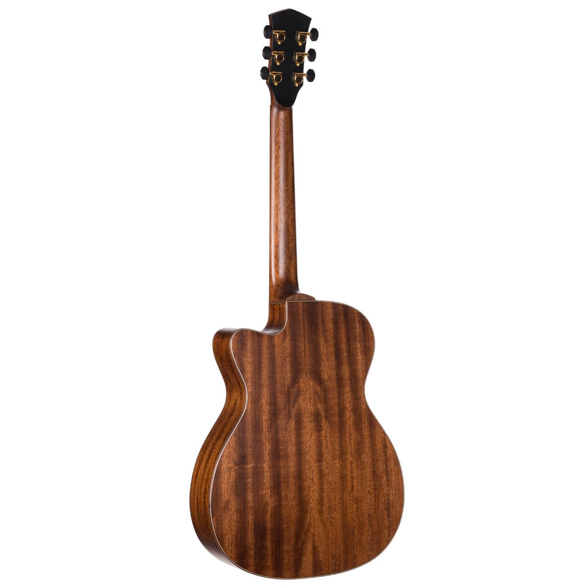 Đàn guitar acoustic điện Cort Flow-OC màu Natural Satin – mặt lưng toàn thân