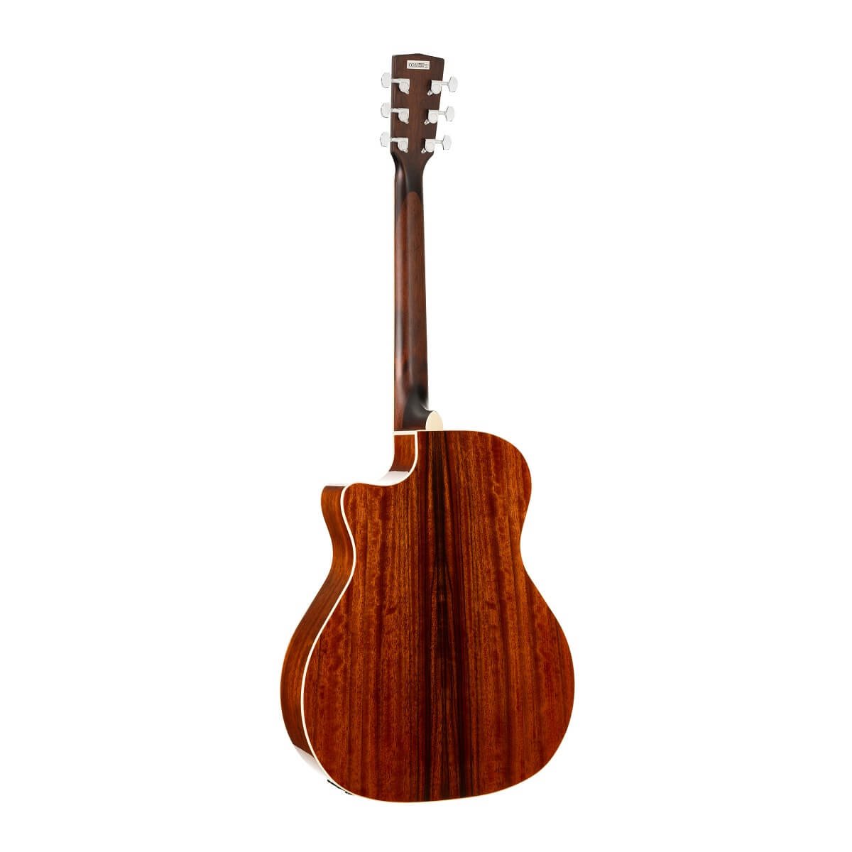 Đàn guitar acoustic điện Cort GA-DAO màu Natural Gloss – mặt lưng toàn thân