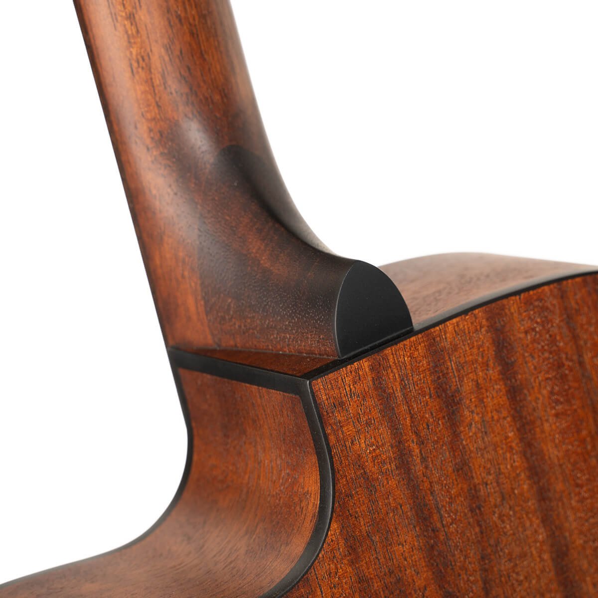 Đàn guitar acoustic điện Cort L60MCE màu Open Pore – cận gót cần nối thân đàn