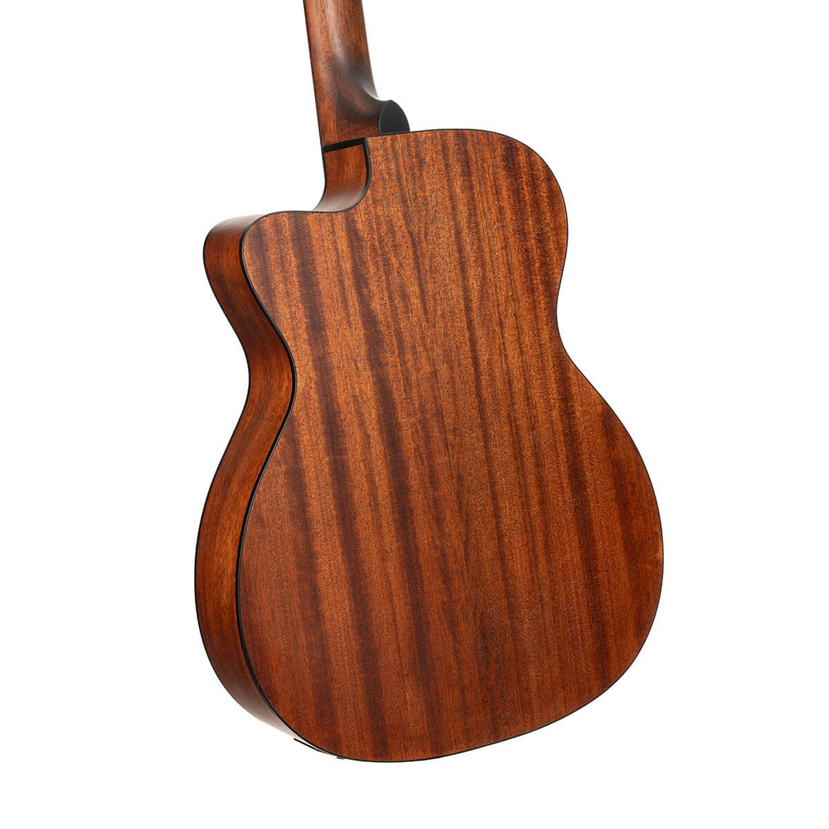Đàn guitar acoustic điện Cort L60MCE màu Open Pore – cận vân gỗ mặt lưng