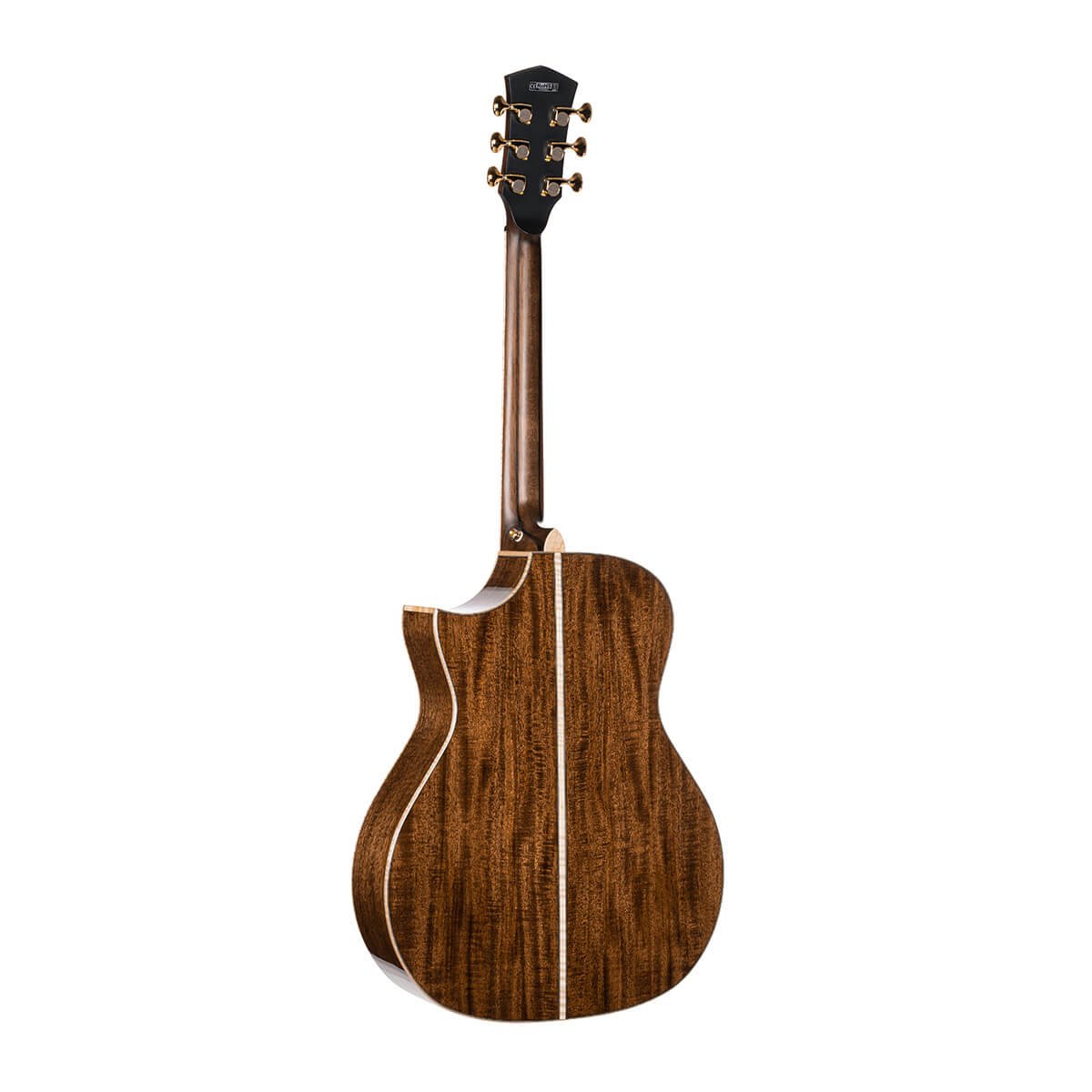 Đàn guitar acoustic điện Cort Little Forest Angel màu Natural Gloss – mặt lưng toàn thân