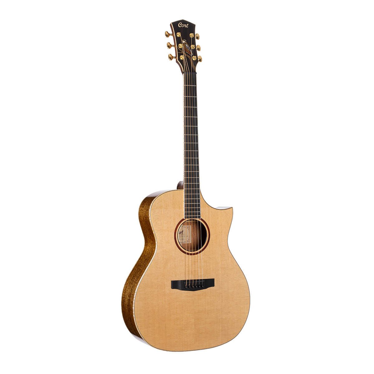 Đàn guitar acoustic điện Cort Little Forest Angel màu Natural Gloss – mặt trước toàn thân