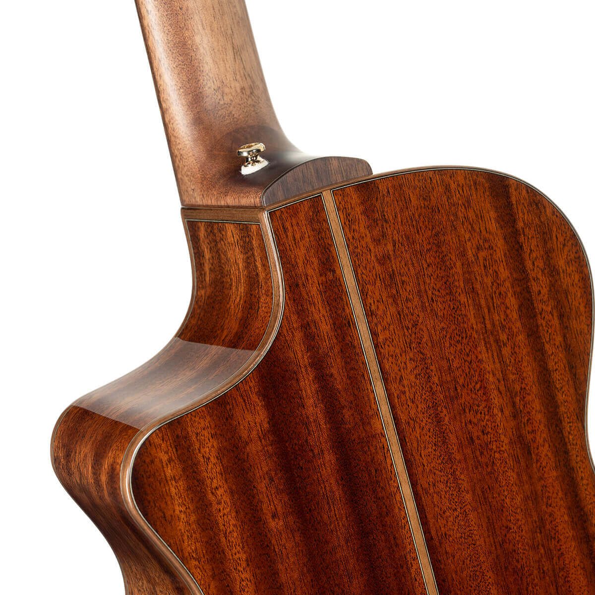 Đàn guitar acoustic điện Cort Modern Burst màu Tobacco Sunburst – cận gót cần nối thân đàn