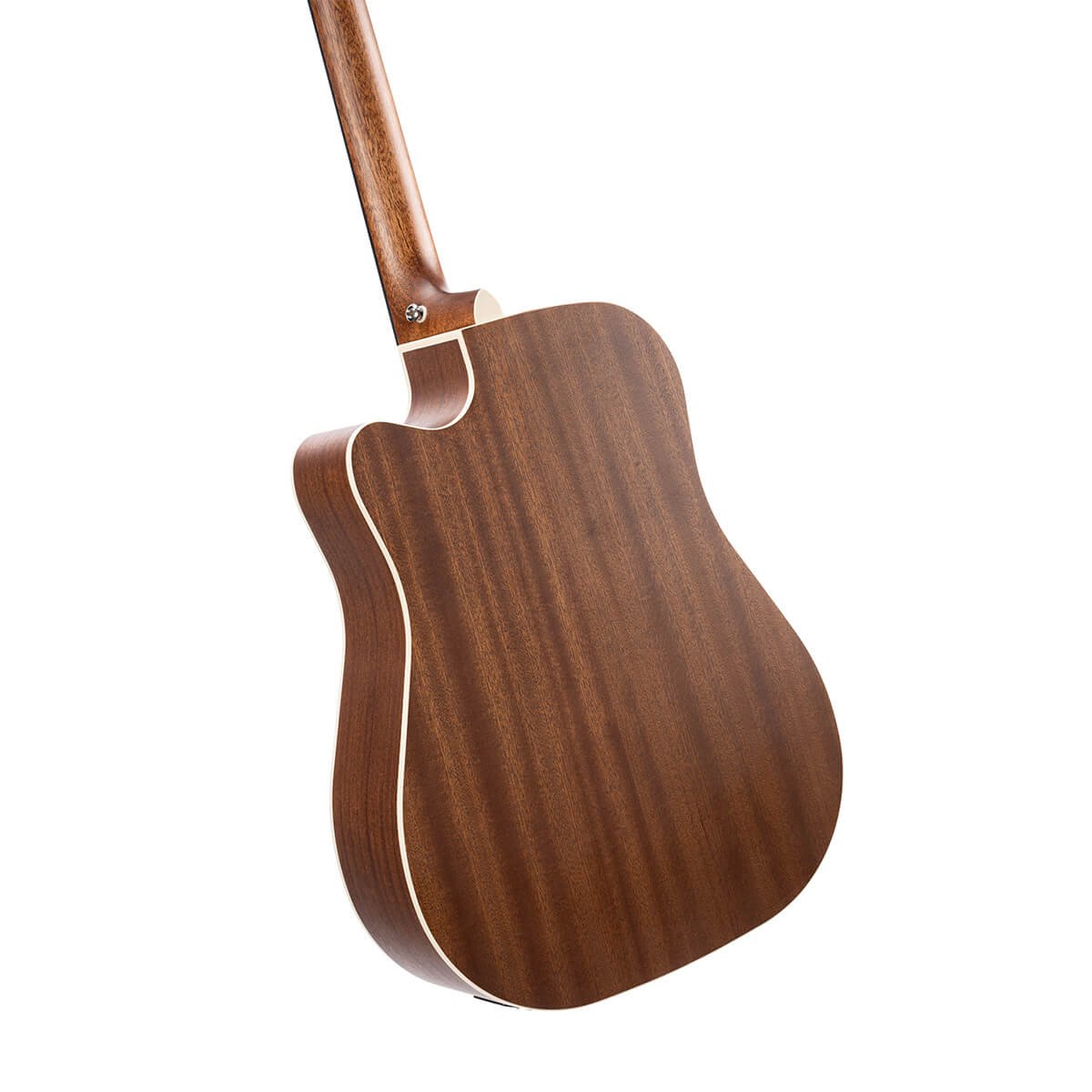 Đàn guitar acoustic điện Cort MR500E màu Open Pore – mặt lưng toàn thân
