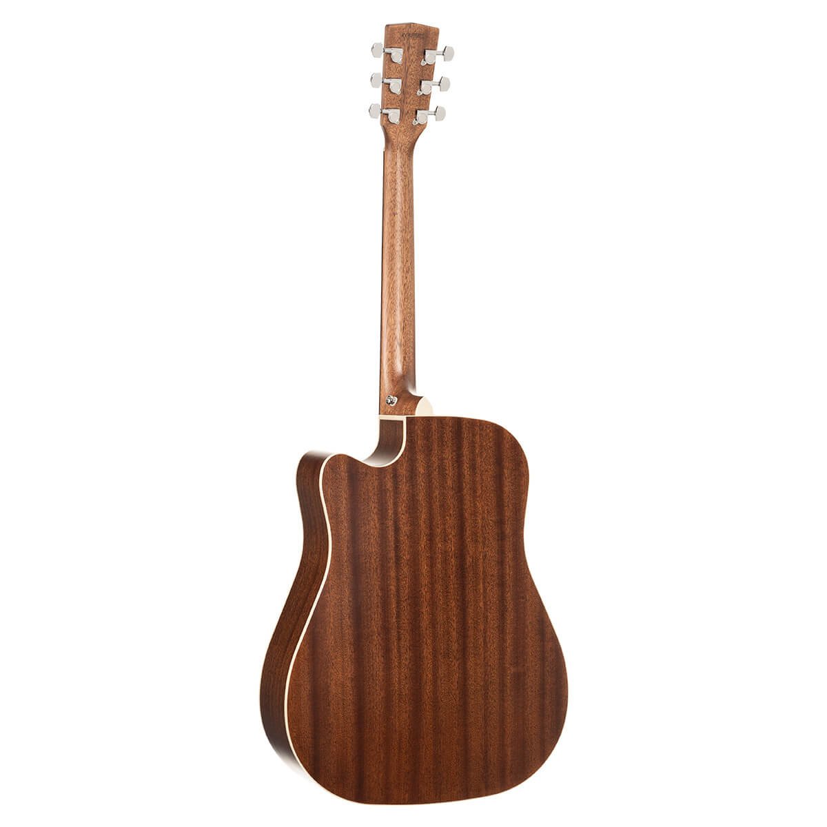 Đàn guitar acoustic điện Cort MR500F-CED màu Black Satin – mặt lưng toàn thân