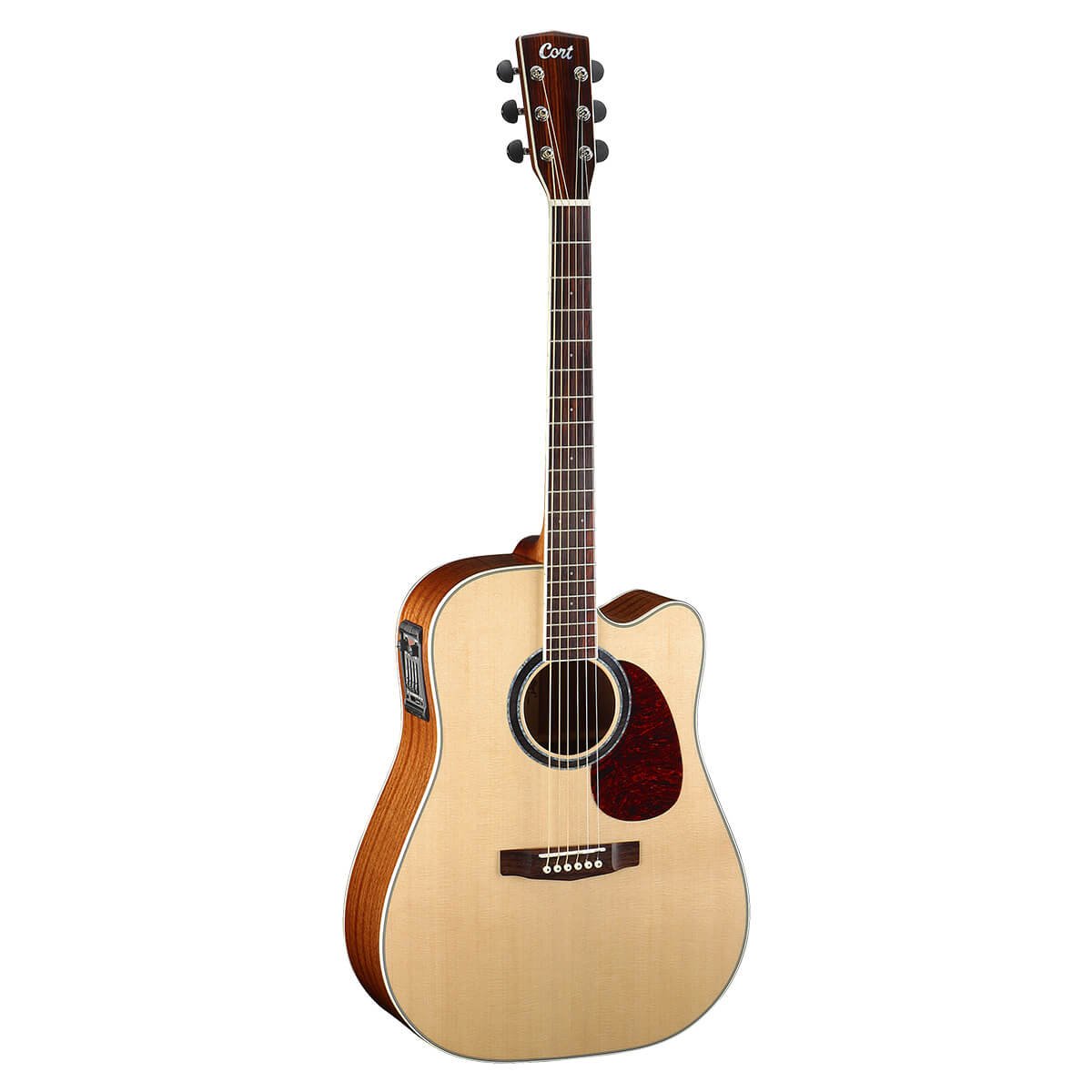 Đàn guitar acoustic điện Cort MR730FX màu Natural Gloss – mặt trước toàn thân