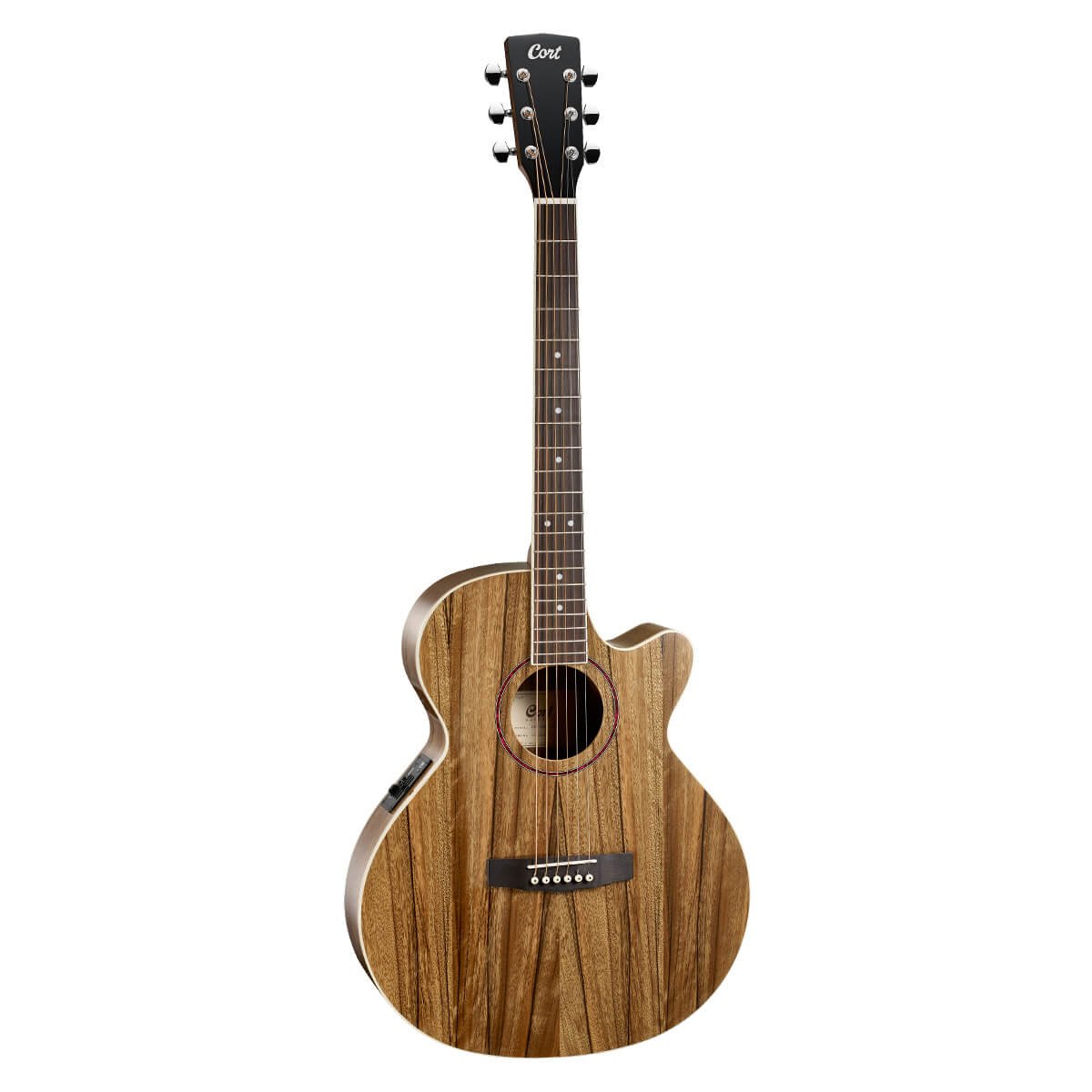 Đàn guitar acoustic điện Cort SFX-Dao màu Natural Gloss – mặt trước toàn thân