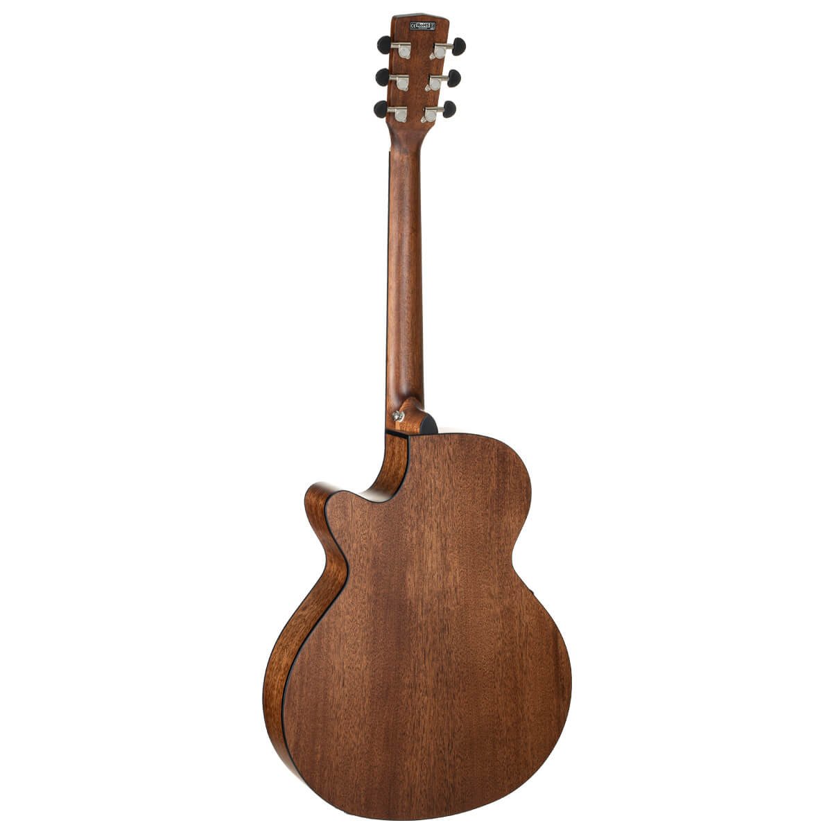 Đàn guitar acoustic điện Cort SFX-E màu Natural Satin – mặt lưng toàn thân