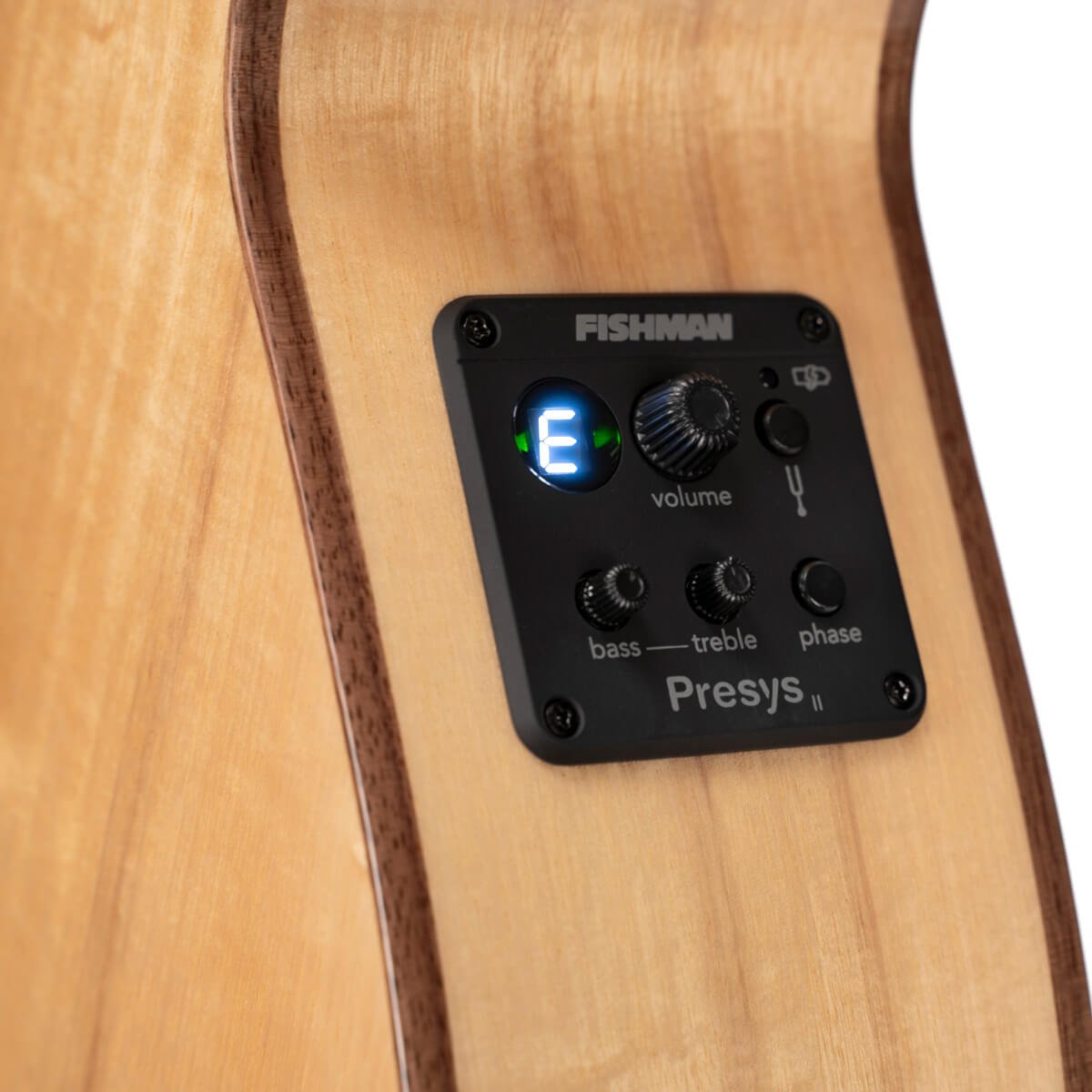 Đàn guitar acoustic điện Cort SFX Myrtlewood màu Natural Gloss – cận bộ EQ / pickup