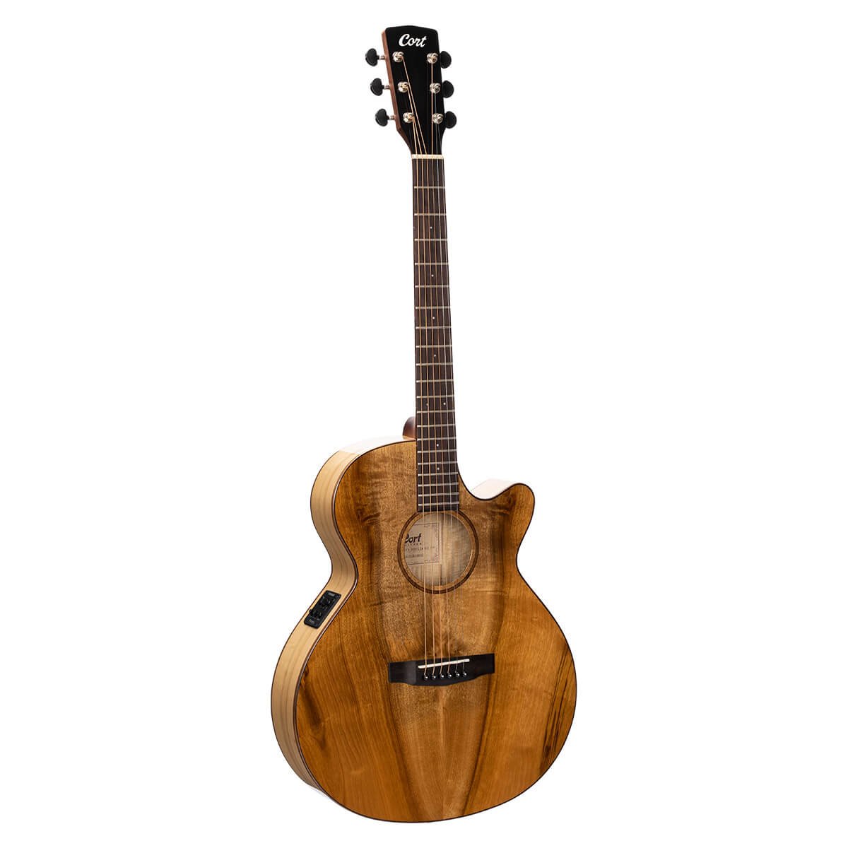 Đàn guitar acoustic điện Cort SFX Myrtlewood màu Natural Gloss – mặt trước toàn thân