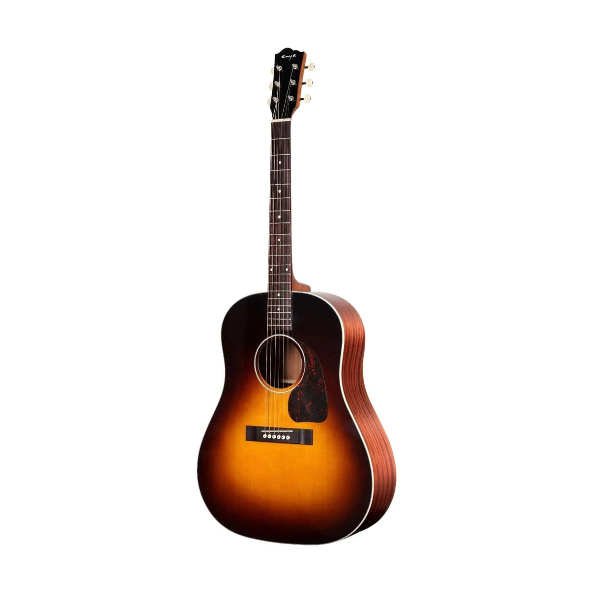 Đàn guitar acoustic điện Enya T05J – góc nghiêng 3/4 toàn thân