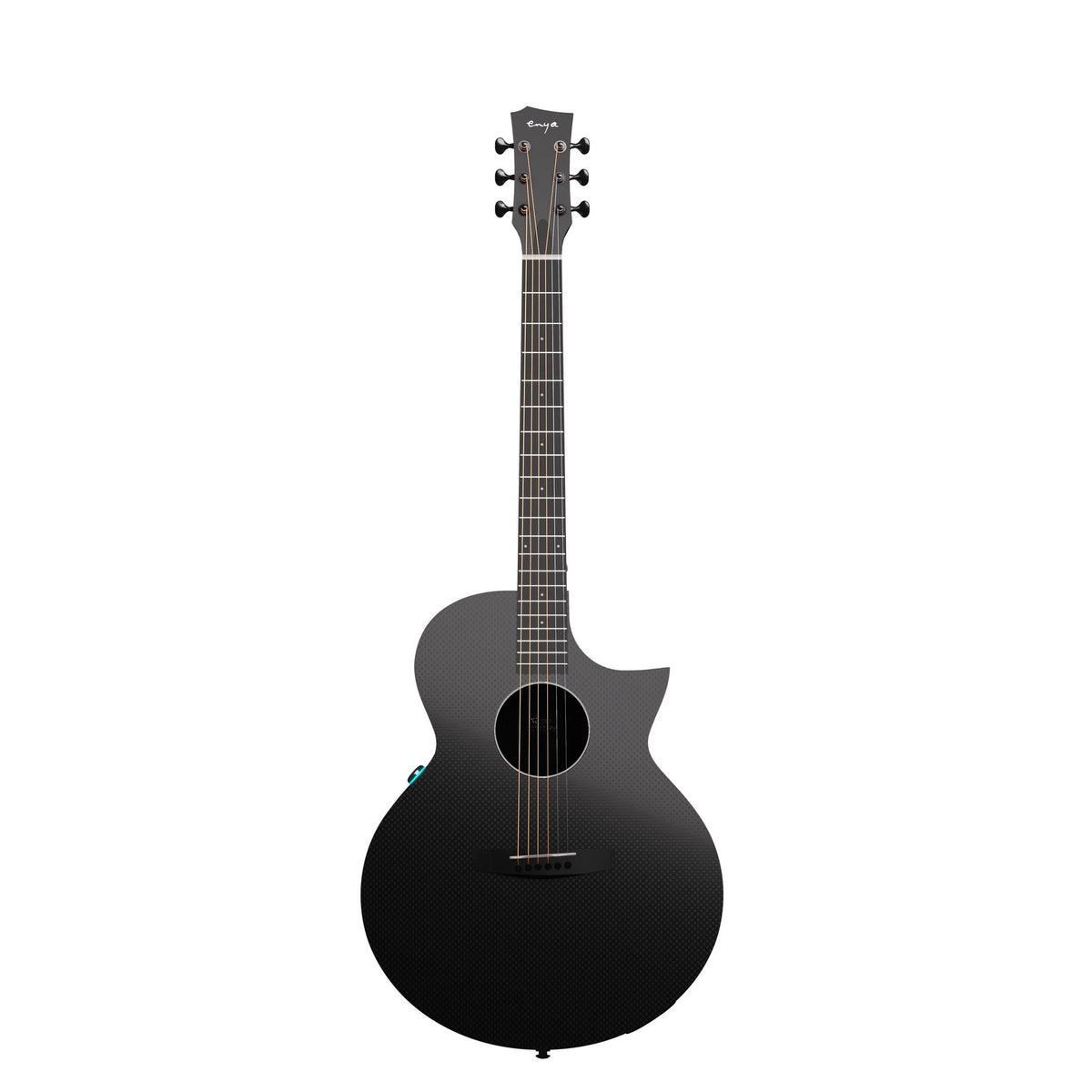Đàn guitar acoustic điện Enya X3 Pro – mặt trước toàn thân (góc 2)