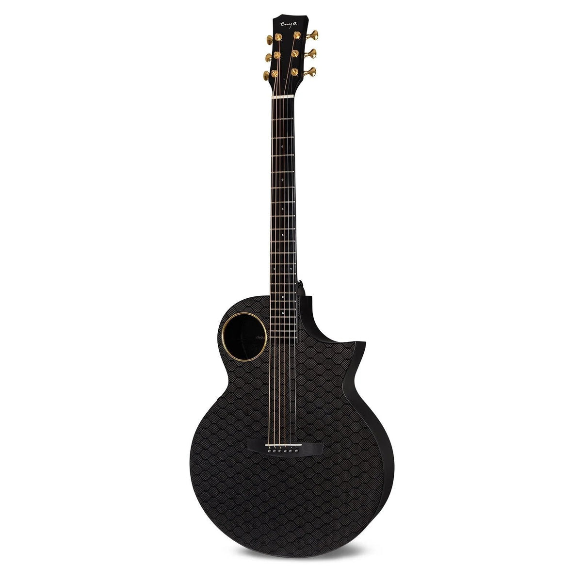 Đàn guitar acoustic điện Enya X4 Pro – mặt trước toàn thân