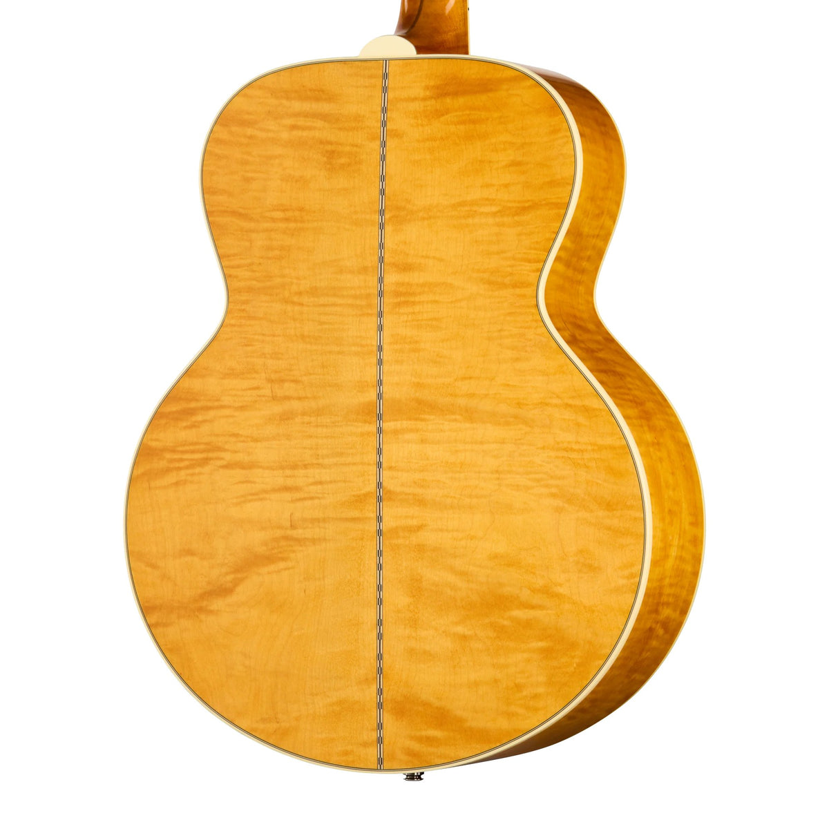 Đàn guitar acoustic điện Epiphone 1957 SJ-200 Reissue màu Antique Natural – cận vân gỗ mặt lưng