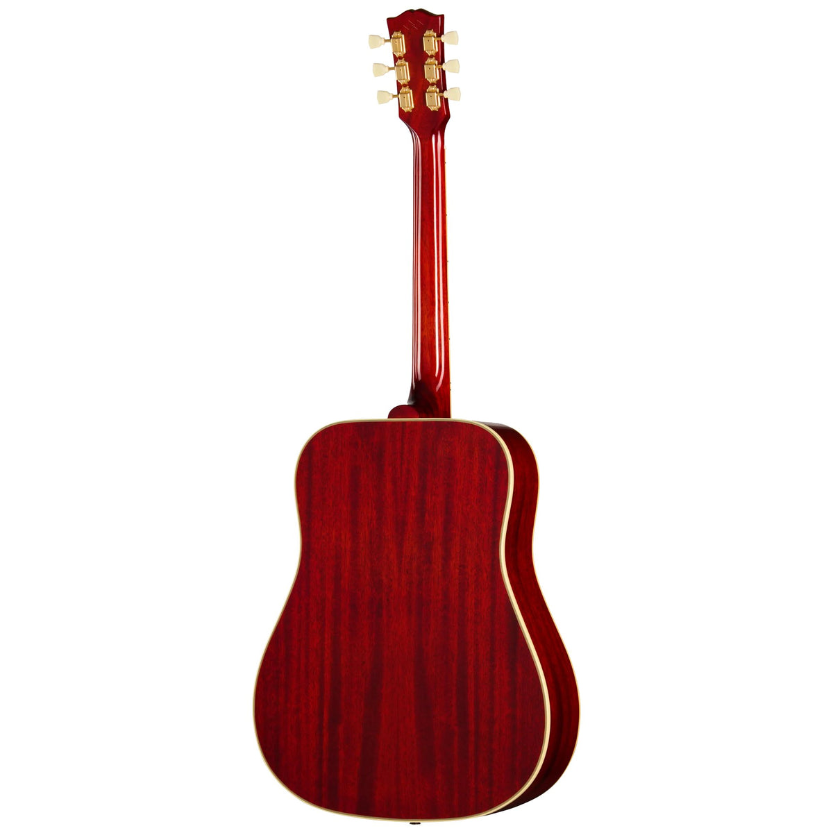 Đàn guitar acoustic điện Epiphone 1960 Hummingbird Reissue màu Heritage Cherry Sunburst – mặt lưng toàn thân