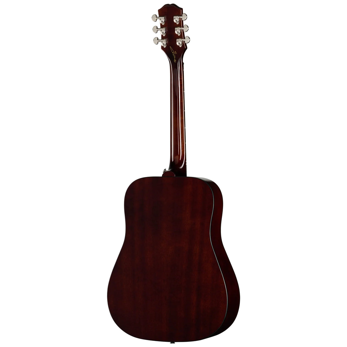 Đàn guitar acoustic điện Epiphone Eric Church Hummingbird Dark màu Cobra Burst – mặt lưng toàn thân