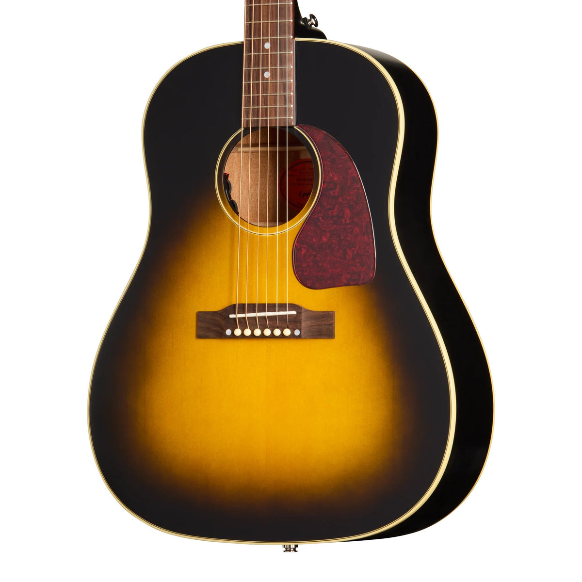 Đàn guitar acoustic điện Epiphone J-45 Standard màu Vintage Sunburst – cận thùng đàn mặt trước