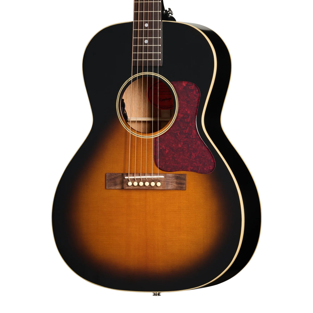 Đàn guitar acoustic điện Epiphone L-00 Standard màu Vintage Sunburst – cận thùng đàn mặt trước