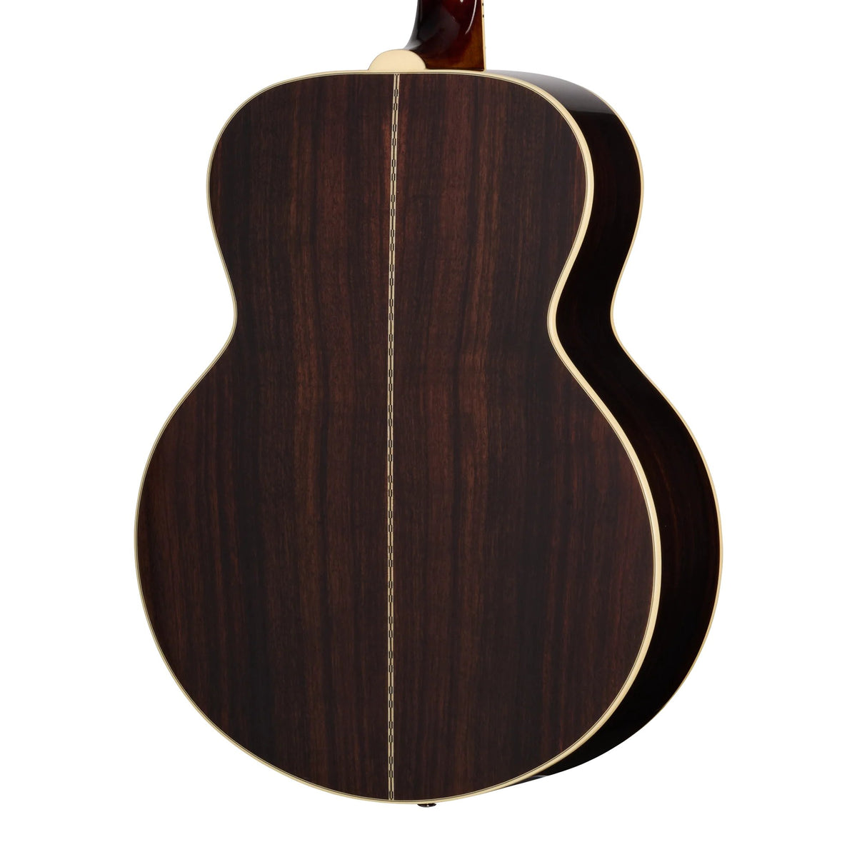 Đàn guitar acoustic điện Epiphone Pre-War SJ-200 Rosewood Reissue màu Vintage Sunburst – cận vân gỗ mặt lưng