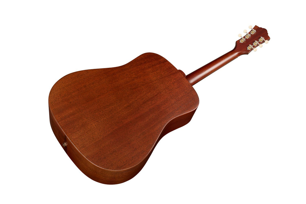 Đàn guitar acoustic điện Guild D-20E màu Natural – mặt lưng toàn thân (góc 2)