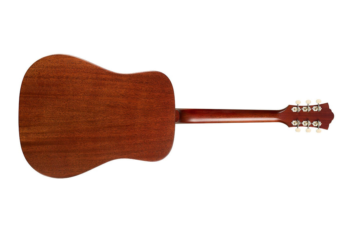 Đàn guitar acoustic điện Guild D-20E màu Natural – mặt lưng toàn thân