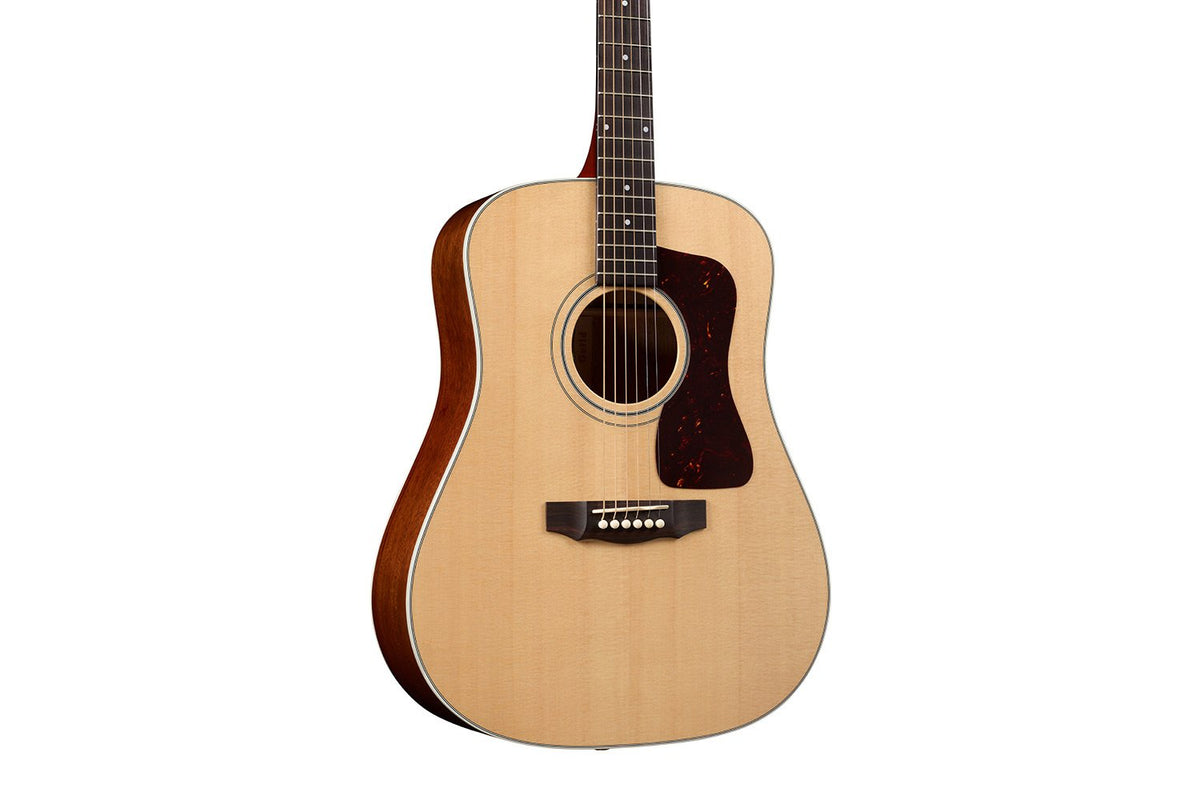 Đàn guitar acoustic điện Guild D-40E Standard màu Natural – cận thùng đàn mặt trước