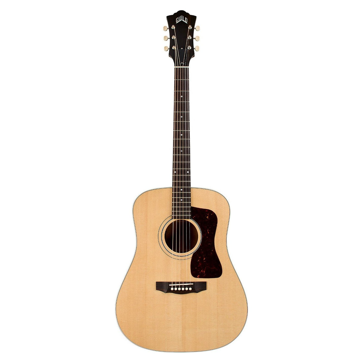 Đàn guitar acoustic điện Guild D-40E Standard màu Natural – mặt trước toàn thân
