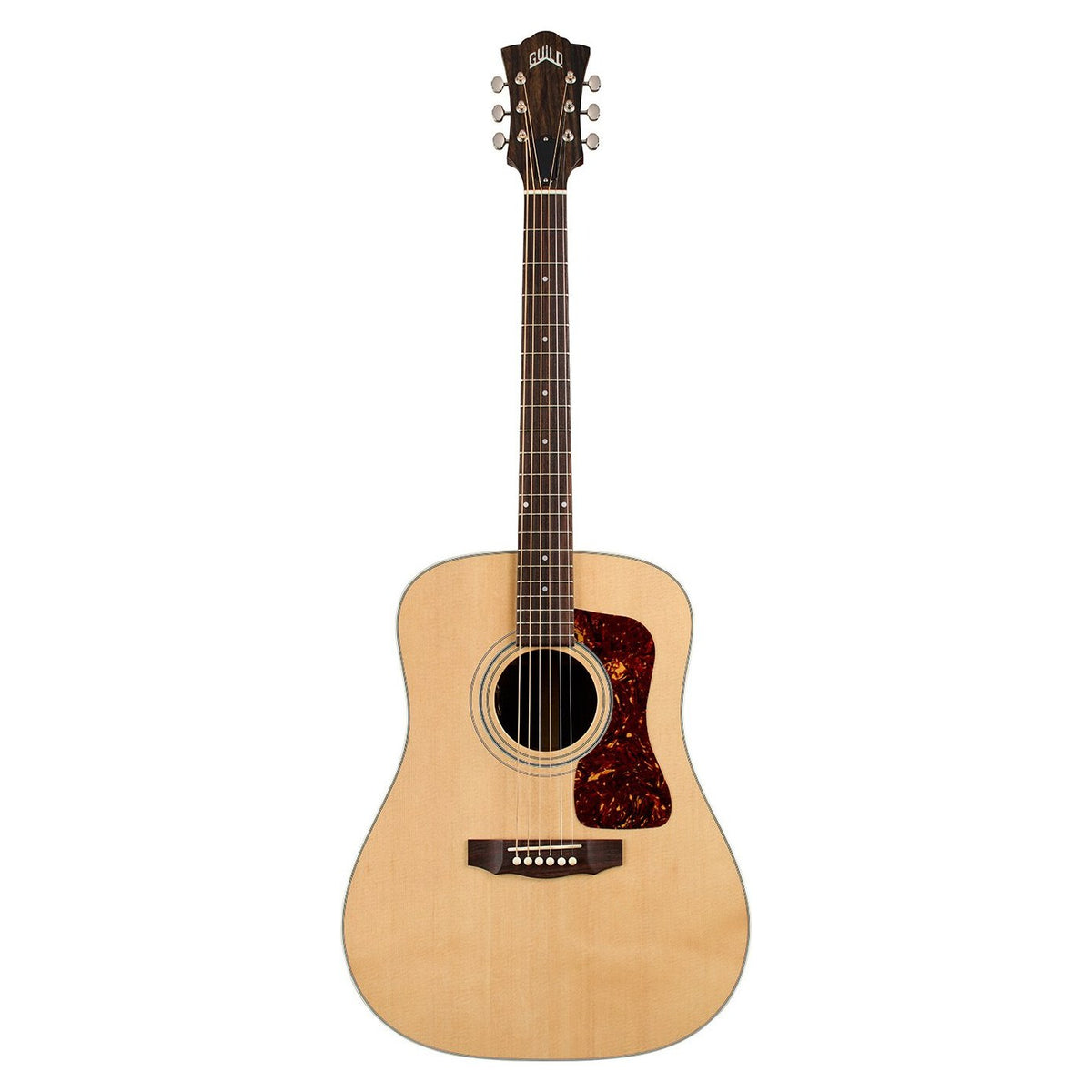 Đàn guitar acoustic điện Guild D-50E Standard màu Natural – mặt trước toàn thân