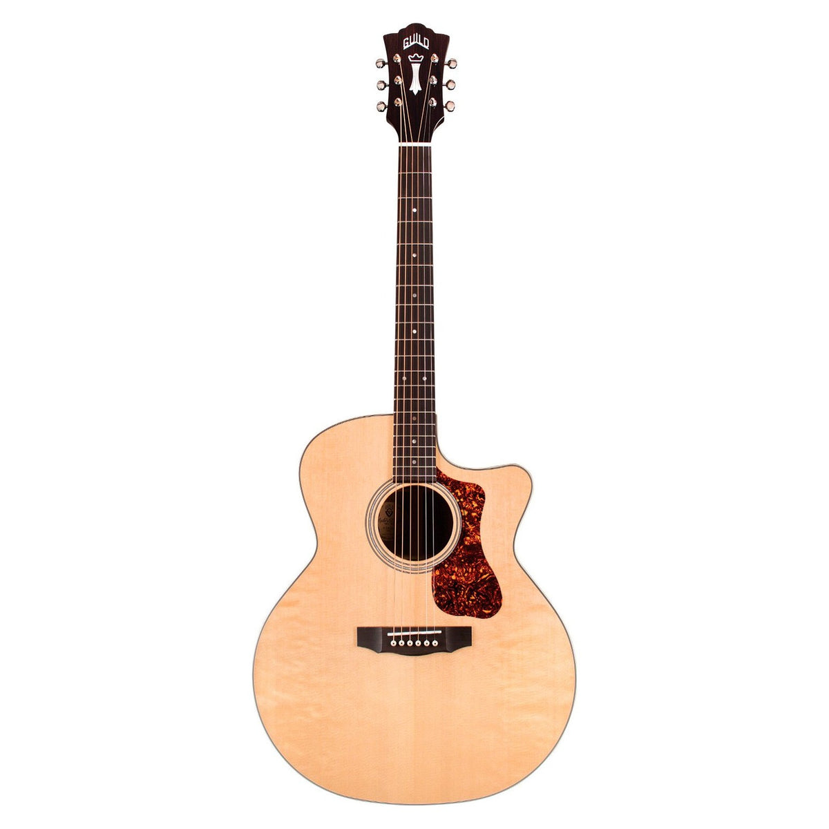 Đàn guitar acoustic điện Guild F-150CE màu Natural – mặt trước toàn thân
