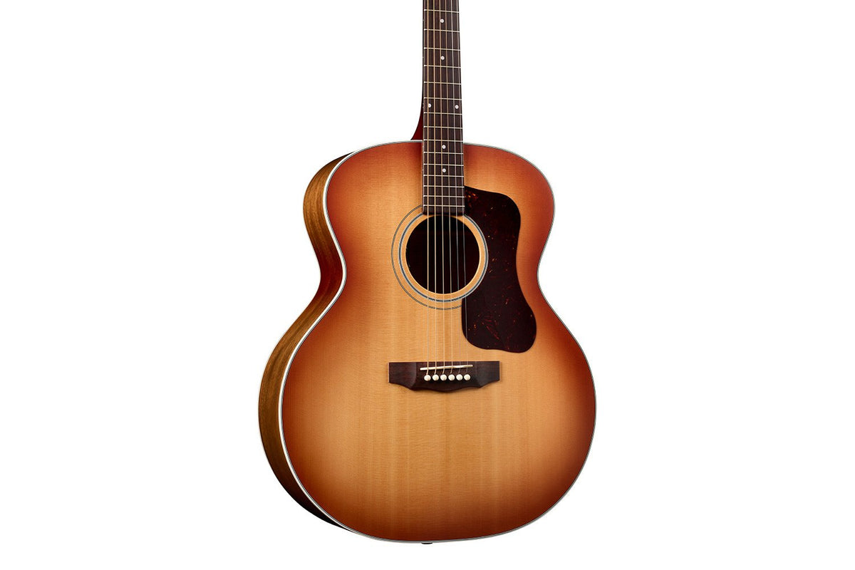 Đàn guitar acoustic điện Guild F-40E Standard màu Pacific Sunset Burst – cận thùng đàn mặt trước