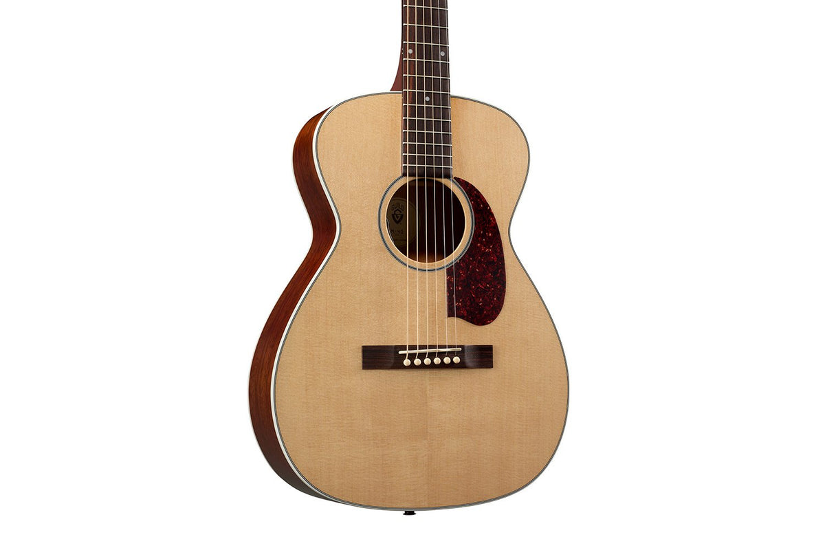 Đàn guitar acoustic điện Guild M-40E Standard màu Natural – cận thùng đàn mặt trước