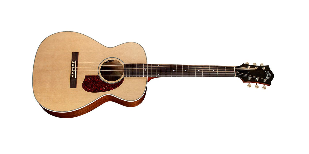 Đàn guitar acoustic điện Guild M-40E Standard màu Natural – mặt trước toàn thân (góc 2)