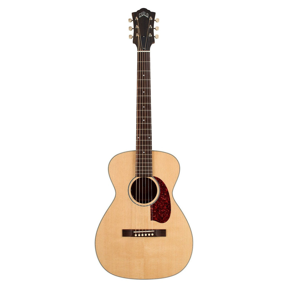 Đàn guitar acoustic điện Guild M-40E Standard màu Natural – mặt trước toàn thân