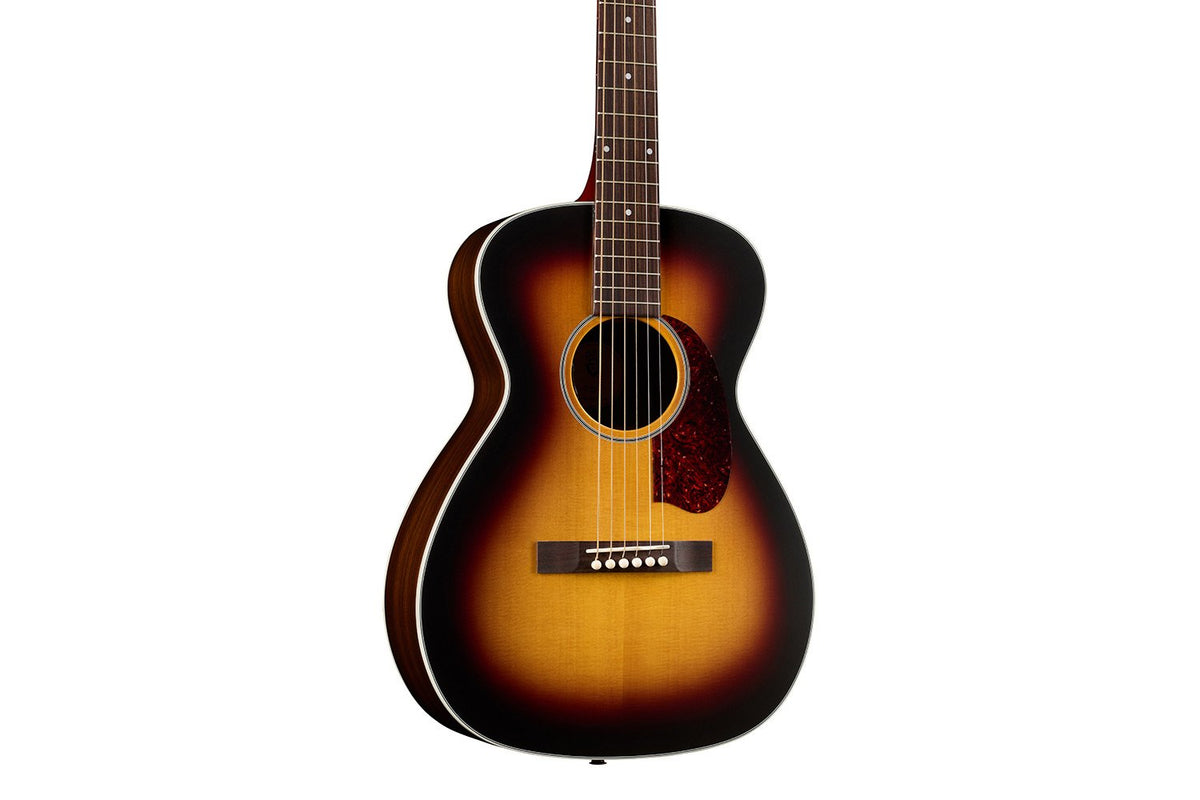 Đàn guitar acoustic điện Guild M-50E Standard màu Antique Burst – cận thùng đàn mặt trước