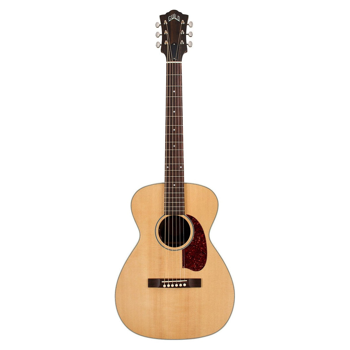 Đàn guitar acoustic điện Guild M-50E Standard màu Natural – mặt trước toàn thân