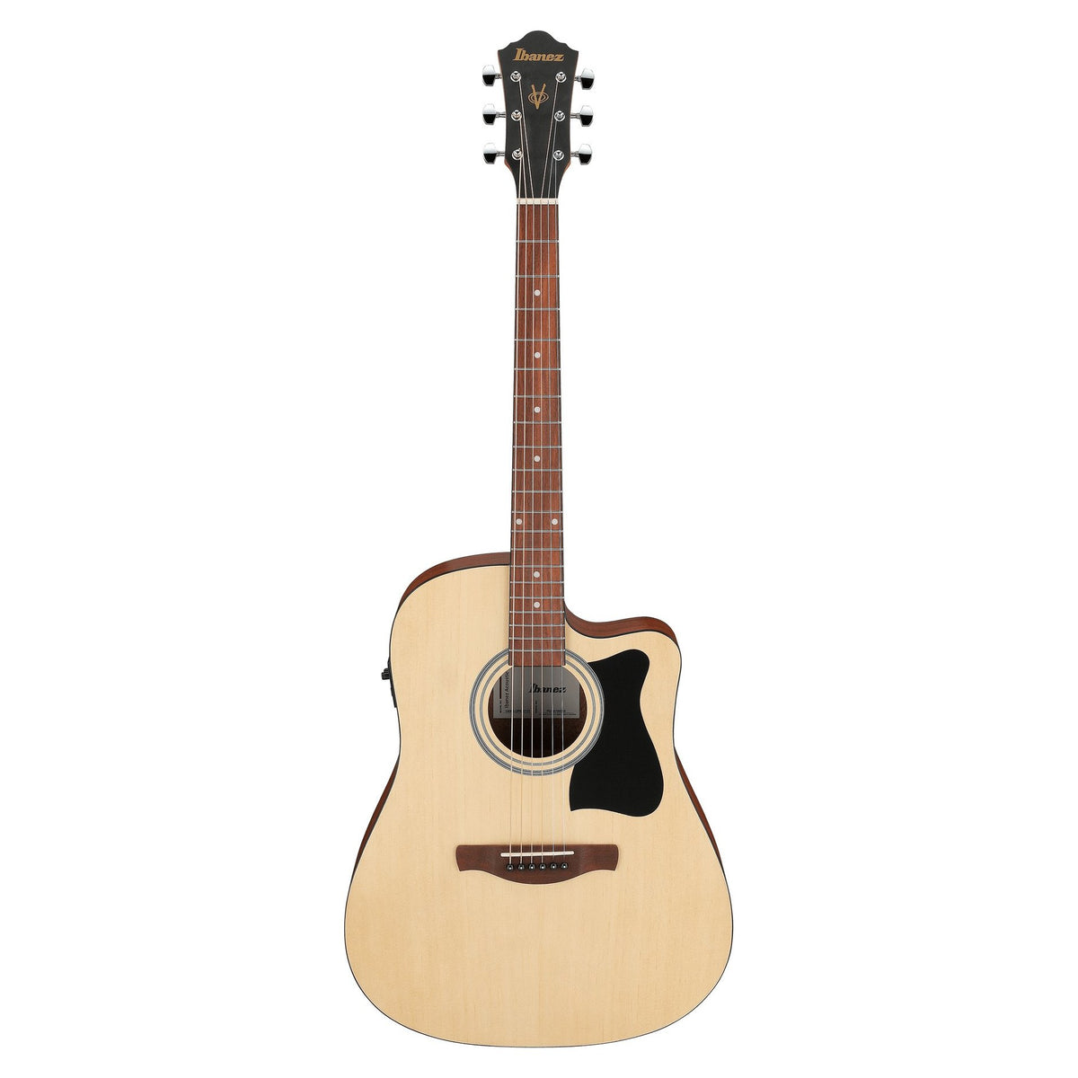 Đàn guitar acoustic điện Ibanez V40CE màu Open Pore Natural – mặt trước toàn thân
