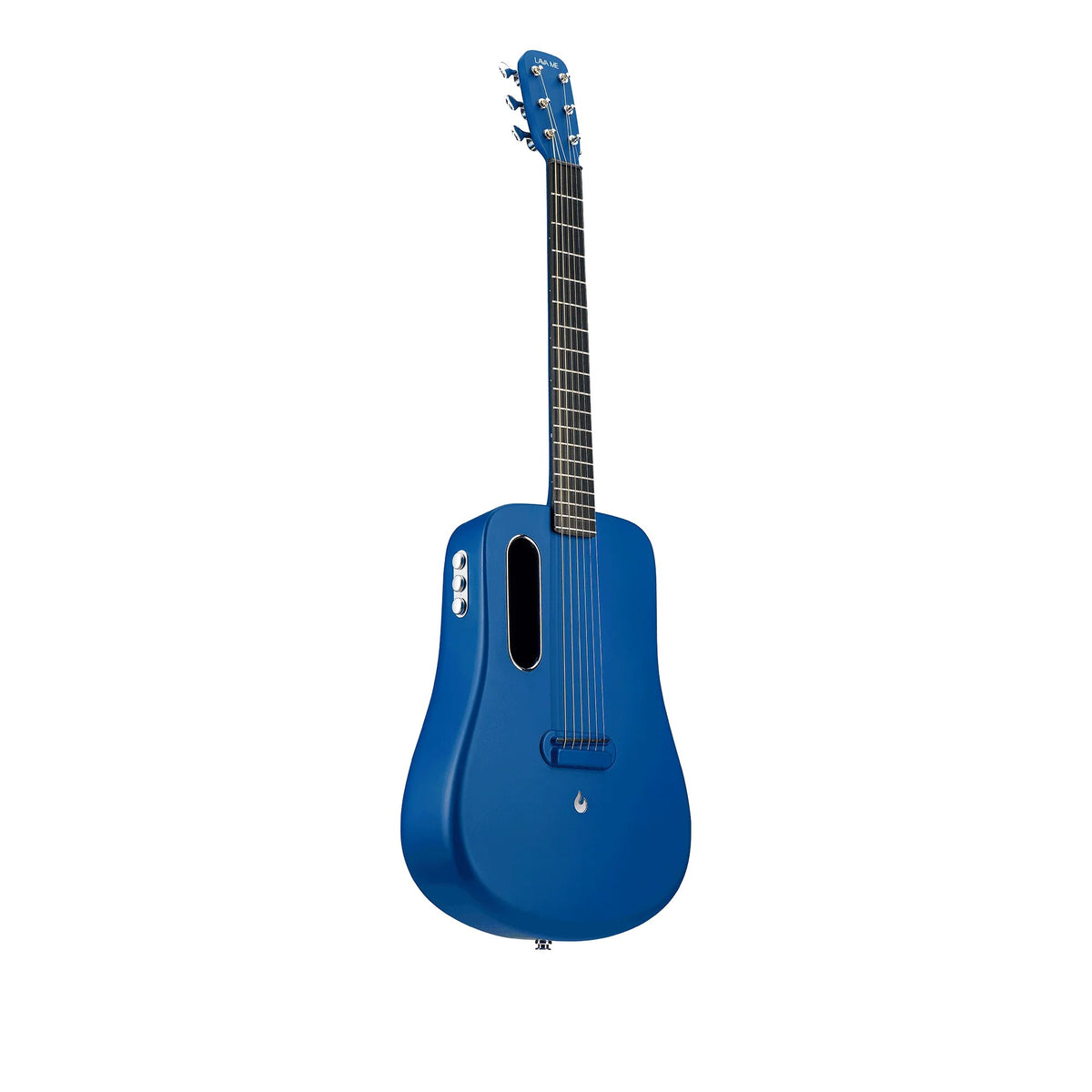 Đàn guitar acoustic điện Lava Me 2 EQ FreeBoost màu Blue – góc nghiêng 3/4 toàn thân