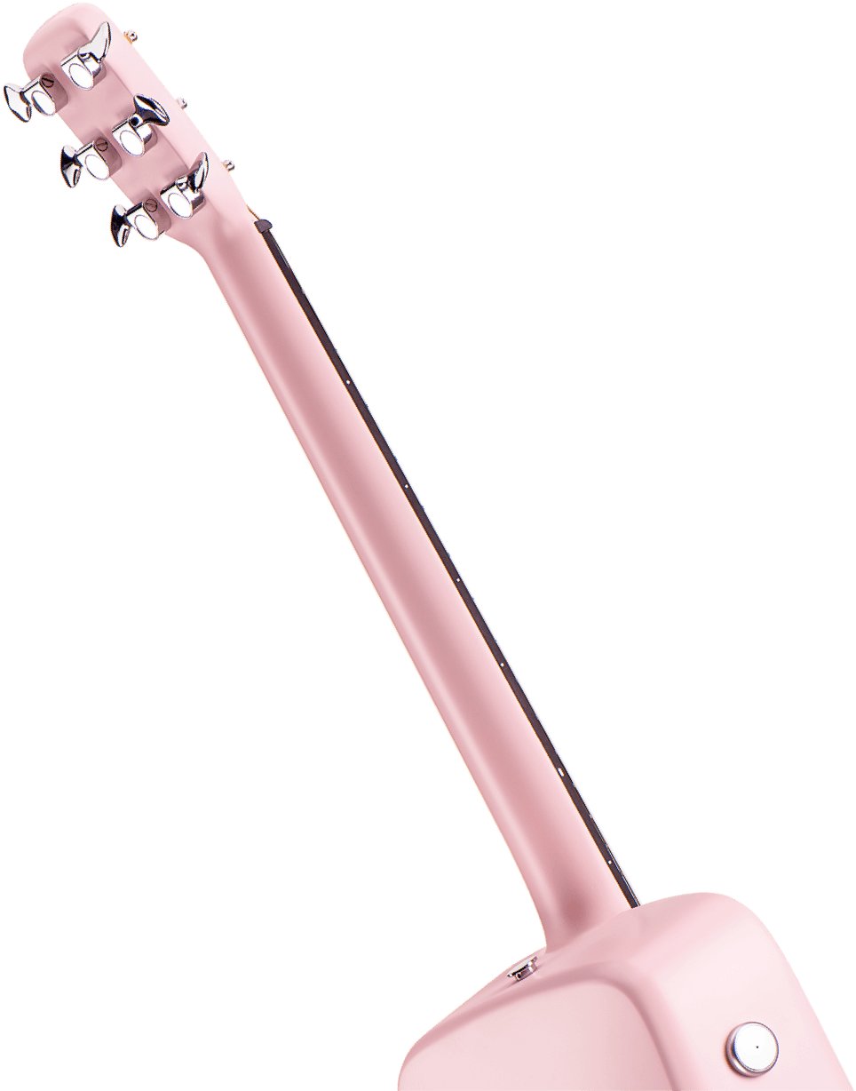 Đàn guitar acoustic Lava Me 2 màu Pink – cận cần đàn và mặt phím