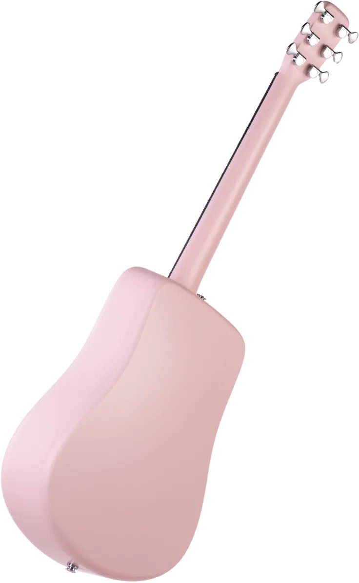 Đàn guitar acoustic Lava Me 2 màu Pink – thùng đàn chụp nghiêng