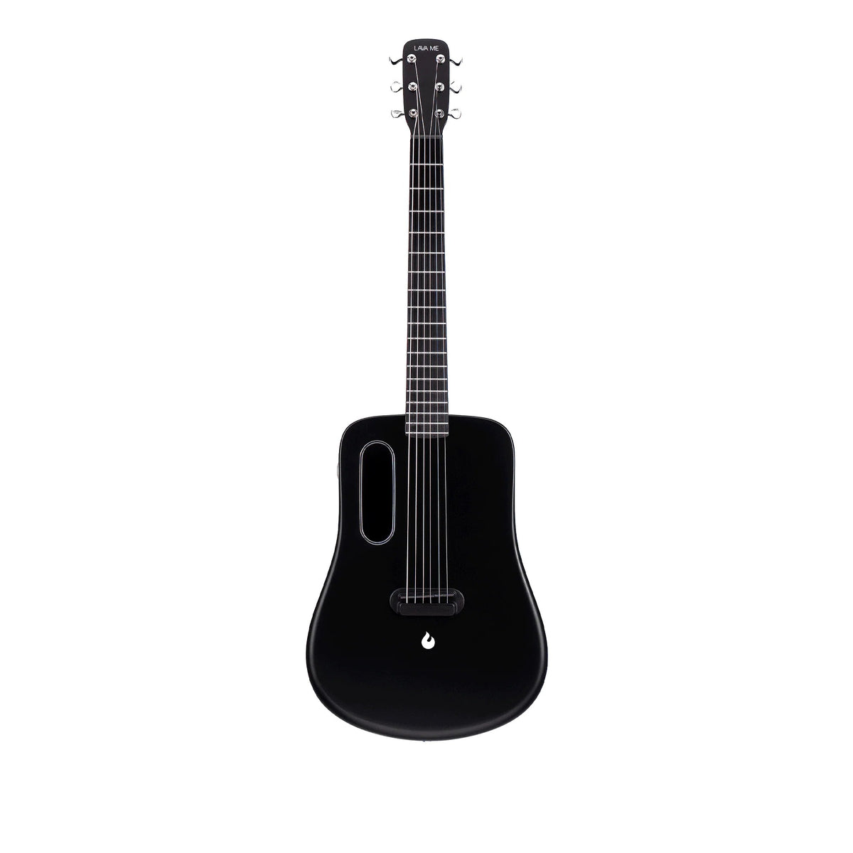 Đàn guitar acoustic điện Lava Me 2 EQ màu Black – mặt trước toàn thân