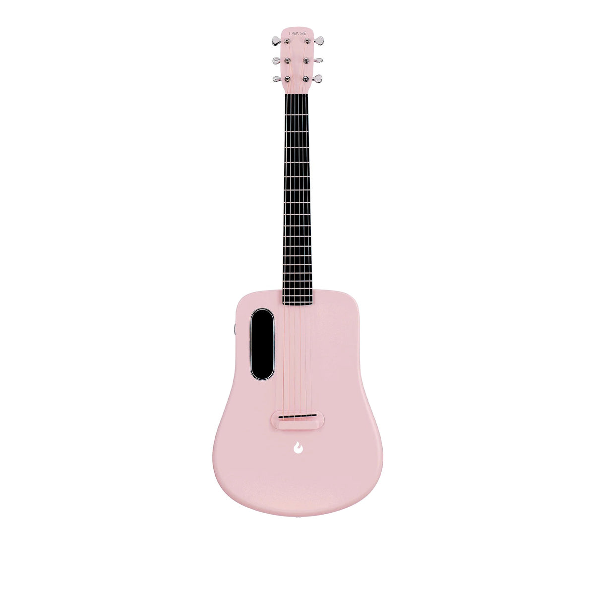 Đàn guitar acoustic điện Lava Me 2 EQ màu Pink – mặt trước toàn thân