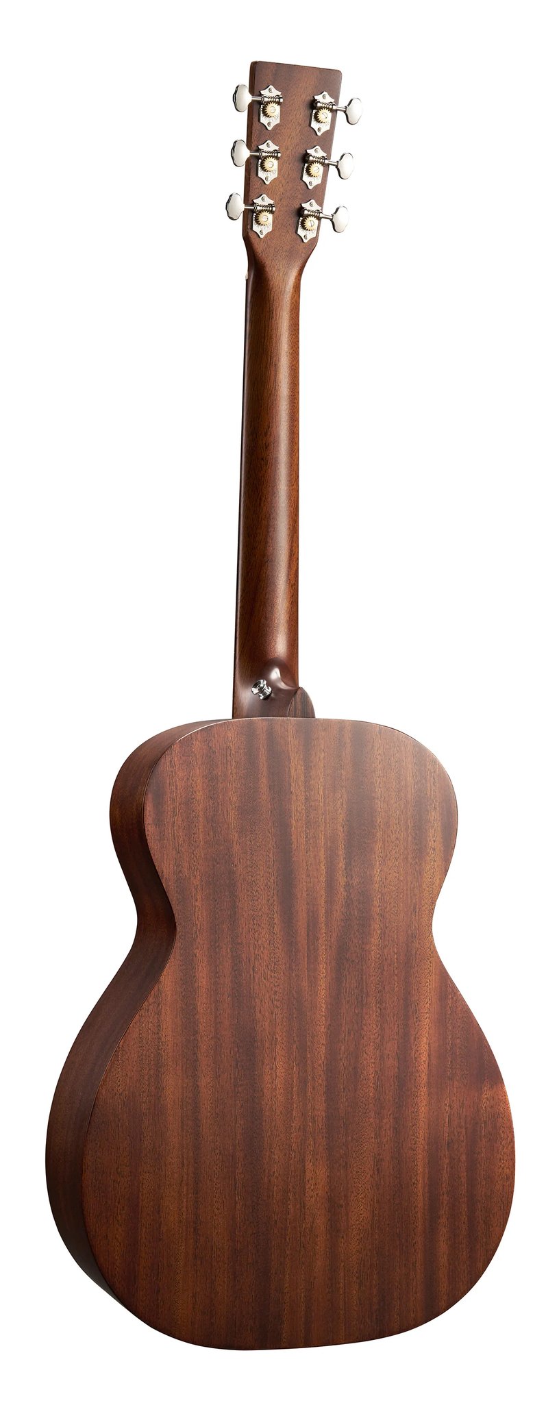 Đàn guitar acoustic điện Martin 0-10E Retro Jason Isbell màu Dark Mahogany – mặt lưng toàn thân
